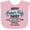 AD-Pink, variant on Inktastic Happy Father's Day Best Ever Boys or Girls Baby Bib