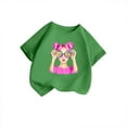 thumbnail image 4 of XEGLSBU Girls T Shirts Size 12 Kid Girls Cute Print Graphic Round Neck Short Sleeve Tee Summer Casual T Shirt Green Size 11-12 Years, 4 of 4