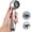 Chrome, variant on ABCISI Pull Out Kitchen Faucet Head Replacement, 2 Function Sink Sprayer Head, G1/2 or 13/16 Inch Male Thread Connector, Spray Head Faucet Head Kitchen Tap Sprayer Spout, Brushed Nickel