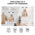 thumbnail image 4 of Gaeub Thanksgiving Turkeys 1 Print Hand Towels with Hook,Hanging Tie Towels, Coral Velvet Dishtowels, for Bathroom Restroom Home Decor, 4 of 7