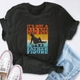 thumbnail image 4 of EcoLoom Dad Its Not A Dad Bod Its A Father Figure Graphic Short Sleeve Unisex T Shirt, 4 of 6