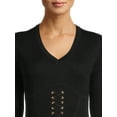 thumbnail image 4 of No Boundaries Juniors' Corset Sweater Dress, 4 of 5