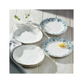 thumbnail image 2 of Lenox Blue Bay Dinner Plate Set, 4-Piece, Gold Accents, 2 of 8