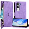 thumbnail image 3 of FOXDOCK Funda Tipo Cartera para Xiaomi Redmi A3 Pro Cuero PU con Cremallera y Correa de Muñeca, Ranuras para Tarjetas, Soporte Plegable, Cierre Magnético, 3 of 5