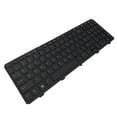 thumbnail image 1 of Teclado para computadora portátil jinwen reemplazo negro con marco 727682-001 721953-001, 1 of 8
