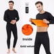 thumbnail image 1 of Warmbras con forro polar grueso, traje de pareja de otoño e invierno de terciopelo dorado para mediana edad y ancianos, ropa interior larga antifrío de talla grande, 1 of 5