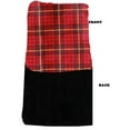 thumbnail image 6 of Dog, Puppy Pet or Cat Sleepytime Cuddle Blankets, "Plaids" (Choose from Red or Green!), 6 of 6