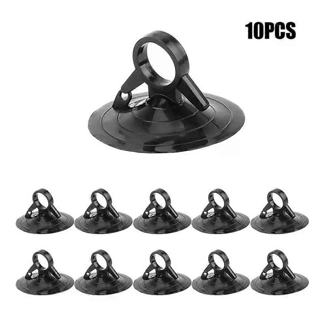 10 PCS PVC Material Car Sunshade Suction Cup Strong pull ring dovetail suction cup 45mm Diameter