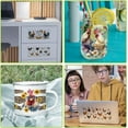 thumbnail image 6 of DIY 10 Sheets UV DTF Cup Wrap Transfer Stickers for Glass 10 Styles Farm Theme Chicken Hen Rooster Rub on Transfers Decal for 16OZ Glass Cups Furniture Craft Wood DIY Crafts DIY, 6 of 6