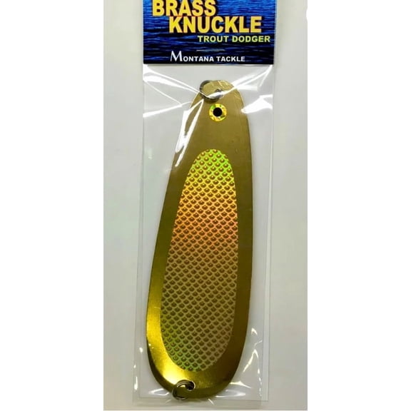 Trout Dodger (5.5-inch): GOLD PRISM / brass