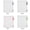 4 Color, variant on SagaSave Flip File Storage Folder A4 Papers Letter Document Envelopes Storage Plastic 4 Color