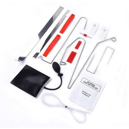 Universal Car Door Open Tool Key Lock Out Emergency Tools Kit Unlock + Air Pump,Car Repair Kit