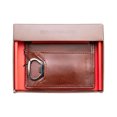 thumbnail image 5 of Baekgaard Leather and Canvas Adult Credit Card Case Wallet with Bottle Opener for Men, 5 of 8