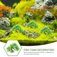 thumbnail image 4 of USHOBE Fish Tank Bonsai Plants Simulation Pine Tree Green 1Set, 4 of 8