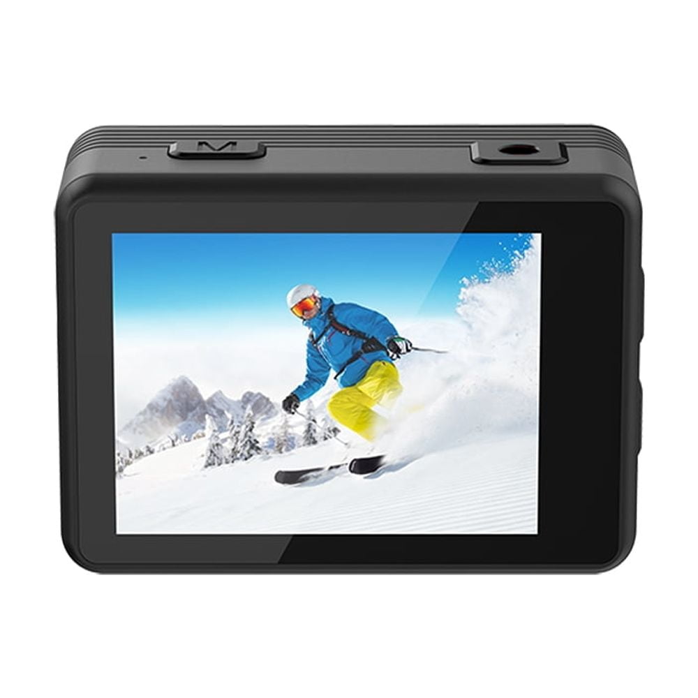 VERDALAY WiFi Waterproof Action Camera 5K 30FPS Sports Camera for Vlogging/Video Recording 12MP Camera Dual Touchscreen with APP Control 128G SD Card