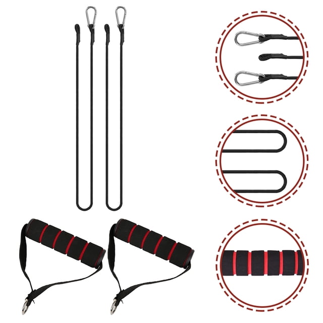 ORDDIART 1 Set of Ropes for Exercises Steel Black for Outdoor Exercise Sports Enthusiasts