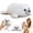 A, variant on Toddler Toys, Fat Seal Plush Toy Series, Soft Polyester Fabric, Desk Pet Pencil Palm Pal Display, White, 1 Pack