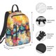 thumbnail image 2 of Fotbe Colorful Fishing Boats Mochila Ligera para Hombres y Mujeres - Duradera y Resistente al Agua, Ideal para Escuela, Trabajo, Viajes y Uso Diario, 2 of 7