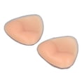 thumbnail image 1 of Bra Pads Inserts, Push Up Sticky Bra, Sticky Bra Inserts, 1 Pair Silicone Bra Inserts Extra Thick Waterproof Reusable Self Adhesive Triangular Shape Push Up Pads Flesh Color, 1 of 7