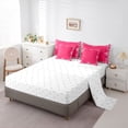 thumbnail image 5 of Feelyou Damask Floral Twin Bedding Sets 7pcs, Western Hippie Mandala Bedding Comforter Set, 5 of 8