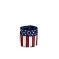 thumbnail image 6 of Patriotic Round Fabric Planters, Set of 3, 6 of 6