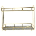 thumbnail image 6 of WHAMVOX Black Carbon Steel 2 Tier Bathroom Organizer for Home Use Strong and Durable Countertop Storage Shelf, 6 of 8