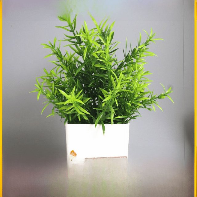 Plantas de simulación Plantas falsas Plantas verdes Interior y exterior Decorativas Eucalipto en maceta de plástico Plantas en macetas pequeñas