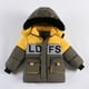 thumbnail image 2 of Gibobby Chamarra de invierno para bebé niñoChaqueta de invierno para niños, abrigo con capucha, para niños, ropa de abrigo, chaqueta, abrigo y chaqueta p(Dolado, 1 Años), 2 of 5
