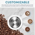 thumbnail image 4 of Molinillo de café y hierbas Aroma Housewares 40 g blanco 150 W, 4 of 6