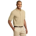thumbnail image 4 of Port Authority Tall Heavyweight Cotton Pique Polo-XLT (Stone), 4 of 6