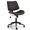 Black, variant on EROMMY Armless Office Desk Chair,Wooden Back Small Office Desk Chair No Arms Adjustable Height Modern Armless Chairs with Swivel Wheels for Small Spaces, Green