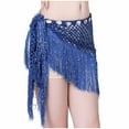 thumbnail image 2 of Wancir Belly Dance Hip Skirt Sequins Fringe Skirt Tassel Hip Scarf Rave Skirt for Women and Girls, 2 of 4