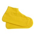 thumbnail image 3 of Botas de lluvia shamjiam Cubierta impermeable para zapatos Estirable Reutilizable Amarillo M, 3 of 8
