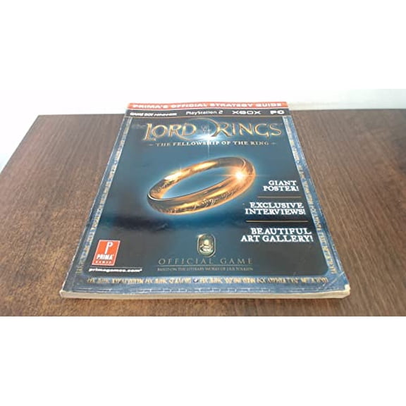 Pre-Owned The Lord of the Rings - The Fellowship of the Ring (Prima's Official Strategy Guide) (Paperback) 0761540873 9780761540878
