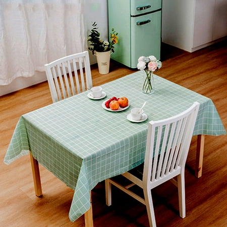 

Livesture Waterproof and oil proof tablecloth Green 137x137cm