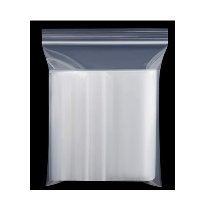 100 Bolsas con Cierre de Agarre Bolsas de Polietileno con Cremallera Resellable Bolsas de Plástico Pequeñas de 6 X 9 cm, Bolsas con Cremallera Reutilizables Transparentes para Cuentas, Joyería,
