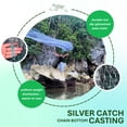thumbnail image 3 of Silver Catch 8' Radius Cast Net Featuring 1" Mesh, Designed for Larger Bait Capture with True Six-Panel Spread and High Durability, 3 of 7