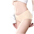 thumbnail image 2 of loopsun Womens Briefs,Women's Ice Silk Traceless Mid Waist Large Honeycomb Underwear For Women, 2 of 5