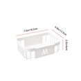 thumbnail image 2 of Wall-mounted Tissue Storage Rack Hanging Hollow Drain Basket Roll Paper Shelf for Kitchen Bathroom Toilet, 2 of 7