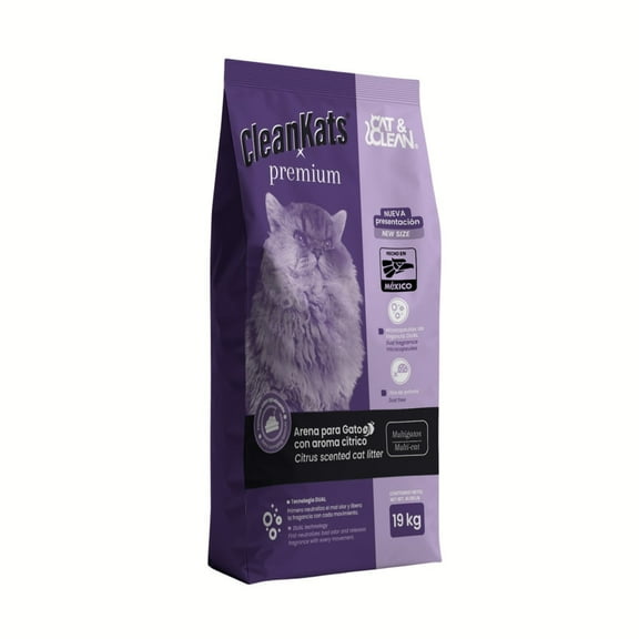 Arena para gato Cat & Clean CleanKats Premium 19 kg