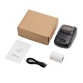 thumbnail image 3 of Mistaha Portable Mini Wireless Thermal Receipt Printer with Bluetooth & USB Connectivity, 2-inch 58mm, Black, 203dpi Resolution, 70mm/s Printing Speed, Built-in Lithium Battery - Includes 1 Roll, 3 of 6