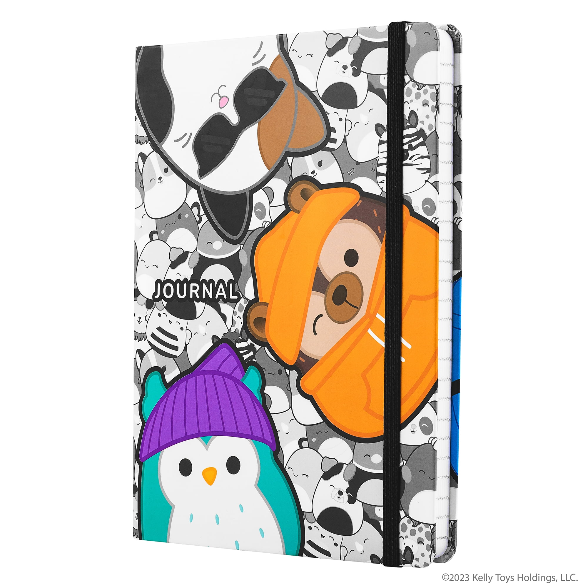 Squishmallows Multiple Characters Bound Journal, 80 Sheets, Multi Color