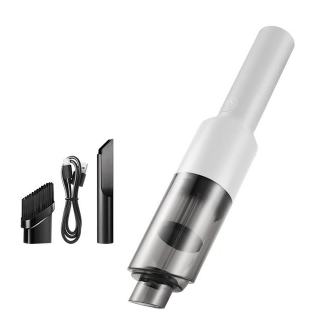 Aspirador de coche 6000PA de alta potencia | Aspiradora inalámbrica de mano portátil | Batería recargable de 2000 mAh | Aspiración y soplado integrados | Carga USB | Limpieza multisuperficie | 120W