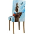 thumbnail image 2 of Funda protectora para silla ABPHQTO de oso furioso para comedor hotel boda fiesta, 2 of 4