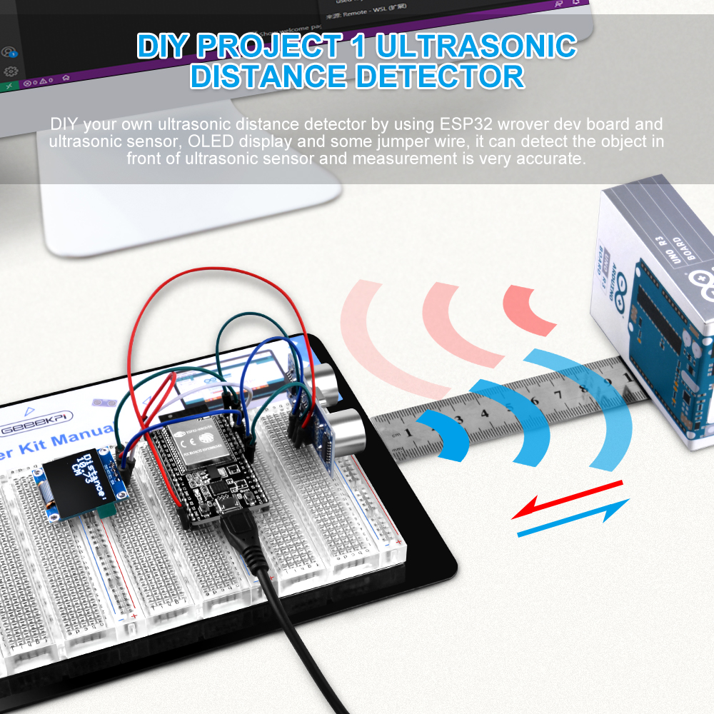 GeeekPi Ultimate Kit For Raspberry Pi Pico W - Includes Pico WH, UPS Module, Sensors, OLED, Tutorials