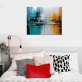 thumbnail image 3 of Shiartex Canvas Wall Art Picture 20x16in for Living Room Bedroom Fall Decor Abstract Oil Painting 20x16in, 3 of 3