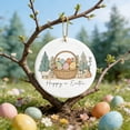 thumbnail image 6 of chaungfeng 6PCS Easter Decorative Pendant, 4 Inch Party Acrylic Hanging Decorations Used To Decorate Easter Scenes, 6 of 8