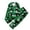 p-105Green408, variant on CAIVO Children Christmas Printed Button Down Lapel Long Sleeve Tops And Pants 2 Piece Pajama Sets Pyjamas