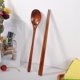 thumbnail image 5 of 3X Juego de Cucharas Y Palillos de Madera de Teca, Cucharas Antiadherentes Sopa-Cucharita para Utensilios de Cocina, 5 of 5