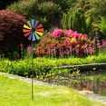 thumbnail image 3 of dibujos dibujos animadoss viento Pinwheel molino Iris colores juguetes para niños patio jardín decorativo jardín al jardín arte regalos shamjiam Molino de viento al aire libre, 3 of 8